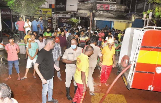 ଉଷା ସୋ’ରୁମ୍‌ରେ ଅଗ୍ନିକାଣ୍ଡ