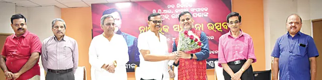 ସିପିଆଇ ଜାତୀୟ ସଂପାଦକ ରାମକୃଷ୍ଣ ପଣ୍ଡାଙ୍କୁ ସମ୍ବର୍ଦ୍ଧନା