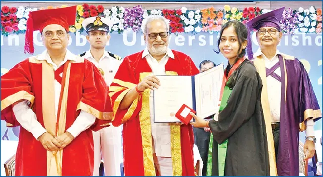 ସିଭି ରମଣ ଗ୍ଲୋବାଲ୍‌ ବିଶ୍ବବିଦ୍ୟାଳୟର ତୃତୀୟ ସମାବର୍ତ୍ତନ ଉତ୍ସବ