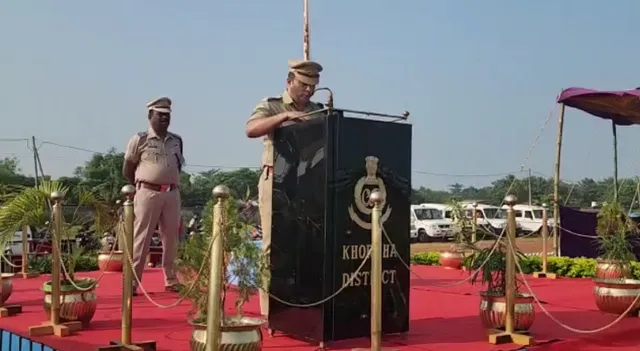 ଖୋର୍ଦ୍ଧାରେ ୬୩ତମ ପୁଲିସ ସହିଦ ସ୍ମୃତି ଦିବସ ପାଳିତ