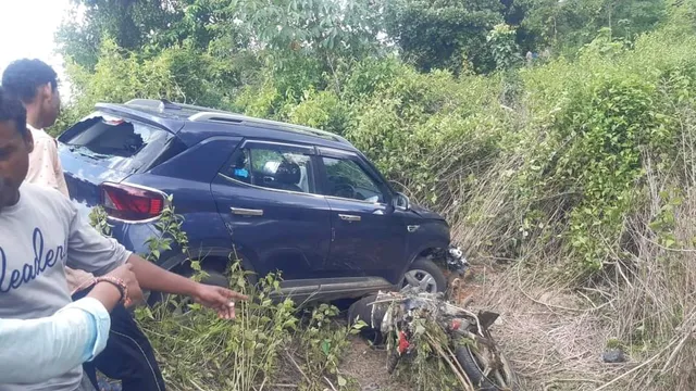 କାର ଓ ବାଇକ ମୁହାଁମୁହିଁ ଧକ୍କାରେ ବାପ-ଝିଅ ମୃତ, ଉତ୍ତ୍ୟକ୍ତ ଜନତାଙ୍କ ରାସ୍ତାରୋକ