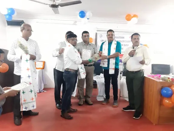 ଭଞ୍ଜନଗରରେ ଜାତୀୟ ସ୍ବେଚ୍ଛାକୃତ ରକ୍ତଦାନ ଦିବସ