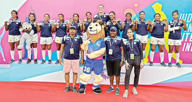 ଓଡ଼ିଶାକୁ ରଗ୍‌ବି ସ୍ବର୍ଣ୍ଣ ସହ ୩ ପଦକ