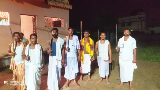 ରାଜପୁର ସମଲେଶ୍ୱରୀ ମନ୍ଦିରରେ ଚଣ୍ଡୀପାଠ ଓ ପାଟଖଣ୍ଡା ବସା