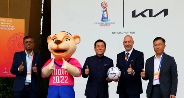 ଫିଫା ୧୭ ବର୍ଷରୁ କମ୍ ମହିଳା ବିଶ୍ୱକପ ଲାଗି  ୬୮ଟି ଗାଡ଼ି ଦେଲା କିଆ ଇଣ୍ଡିଆ