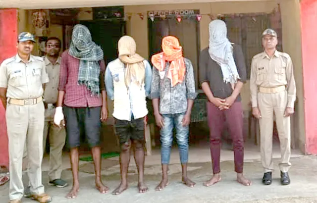 କୃଷ୍ଣଗୁଡା ଡକାୟତି ଘଟଣାରେ ୪ ଗିରଫ