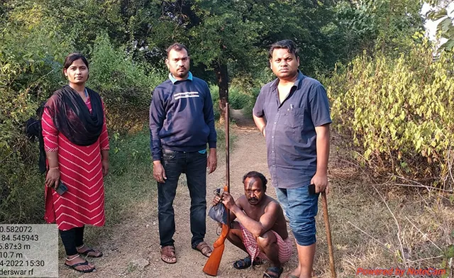 ମୁଣ୍ଡେଶ୍ବର ସଂରକ୍ଷିତ ଜଙ୍ଗଲରୁ ଶିକାରୀ ଗିରଫ