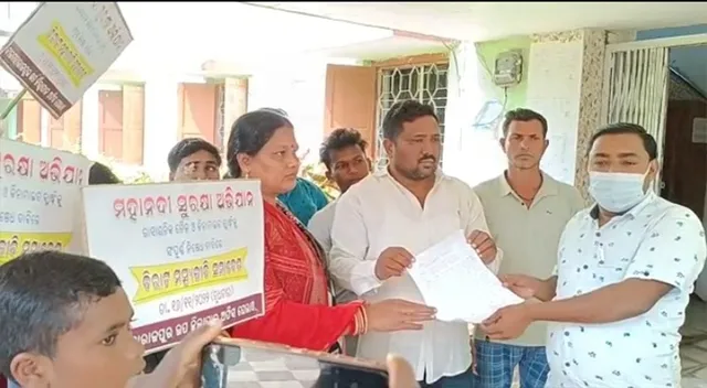 ମହାନଦୀରେ ବେଆଇନ ବ୍ଲାଷ୍ଟିଂକୁ ବିରୋଧ