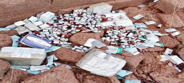 ପଥର ଖାଦାନରେ ଗଦାଗଦା ଔଷଧ