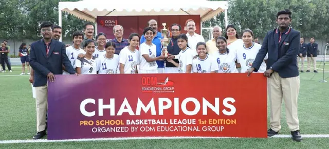 ଓଡିଏମ୍ ଗ୍ଲୋବାଲ୍ ସ୍କୁଲରେ ପ୍ରୋ-ସ୍କୁଲ୍ ବାସ୍କେଟ୍‌ବଲ୍ ଲିଗ୍