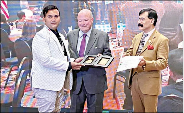 ରୂପେଶ ପାଣିଗ୍ରାହୀଙ୍କୁ ଇଣ୍ଡୋ ଆମେରିକାନ ଲିଡରସିପ୍ ସମ୍ମାନ