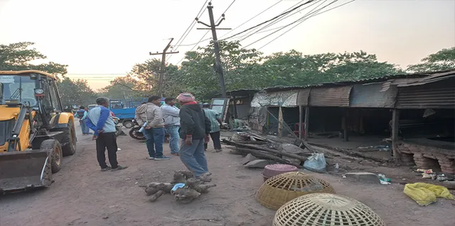 କେନ୍ଦୁଝରରେ ଜବରଦଖଲ ଉଚ୍ଛେଦ