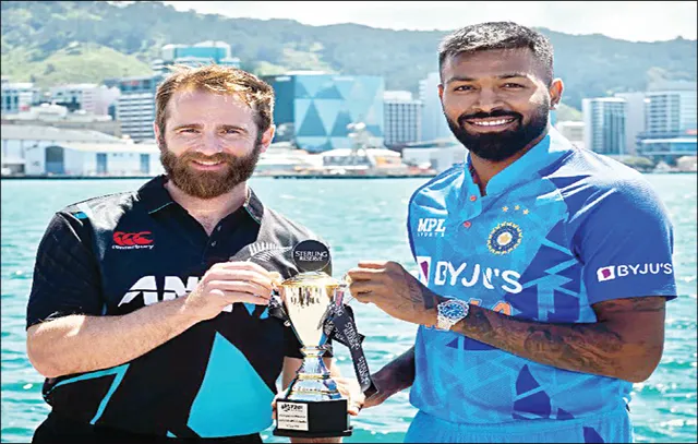 ଟ୍ବେଣ୍ଟି-୨୦ ଶୃଙ୍ଖଳା ୧୮ରୁ: ନ୍ୟୁଜିଲାଣ୍ଡ୍‌ରେ ପାଣ୍ଡ୍ୟା ସେନାଙ୍କ ଅଭ୍ୟାସ