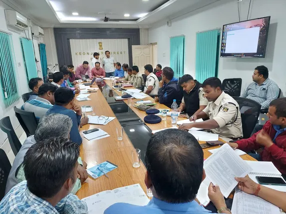 କେନ୍ଦୁଝର: ହାତୀ ମୃତ୍ୟୁ ରୋକିବାକୁ ସମନ୍ବୟ ବୈଠକ