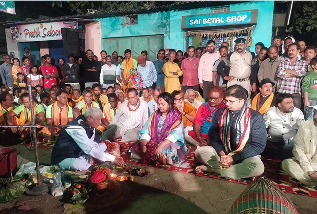 ବିଶ୍ବ ପ୍ରସିଦ୍ଧ ବରଗଡ଼ ଧନୁଯାତ୍ରାର ଶୁଭସ୍ତମ୍ଭ ସ୍ଥାପନ