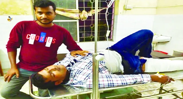 ରାଜପଥରେ ବାଇକ୍‌କୁ ଧକ୍କା ଦେଲା କାର୍‌