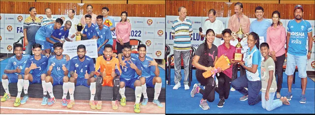 ଅନ୍ତଃକ୍ଲବ୍‌ ଫୁଟ୍‌ସାଲ: ସ୍ପୋର୍ଟସ ଓଡ଼ିଶା, ପୂର୍ବତଟ ରେଳବାଇ ବିଜେତା