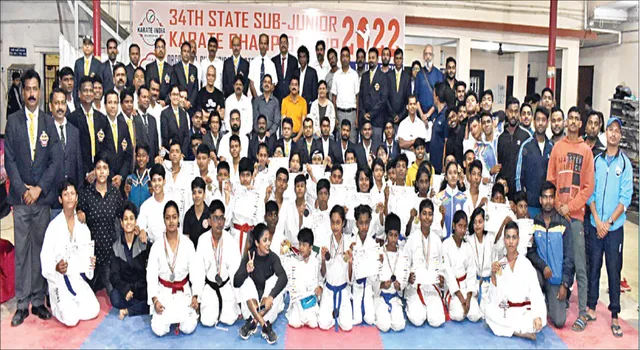 ରାଜ୍ୟ ଉପକନିଷ୍ଠ କରାଟେ ଉଦ୍‌ଯାପିତ: ସାଇ ପ୍ରଭାଙ୍କୁ ଯୁଗଳ ସ୍ବର୍ଣ୍ଣ