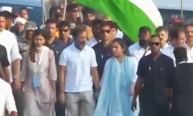 ରାହୁଲଙ୍କ ସହ ଭାରତ ଯୋଡ଼ୋ ଯାତ୍ରାରେ ଯୋଗ ଦେଲେ ସୁପ୍ରିୟା‌ ସୁଲେ