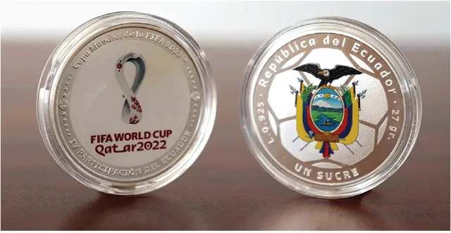 ଫିଫାର ୭୫୦ କୋଟି ଡଲାର ଆୟ: ବିଶ୍ବକପ୍‌ ପାଇଁ ଇକ୍ବେଡ଼ରର ସ୍ମରଣୀୟ ମୁଦ୍ରା