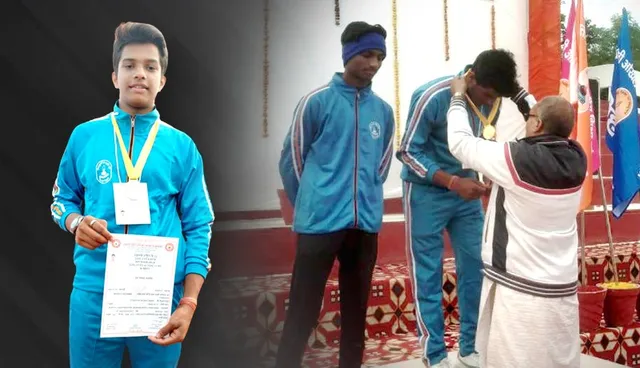 ବିଦ୍ୟାଭାରତୀ ଅଖିଳ ଭାରତୀୟ ଖେଳକୁଦରେ ରାଜ୍ୟ ପାଇଁ ଗୌରବ ଆଣିଲେ ଅନିନ୍ଦ୍ୟ