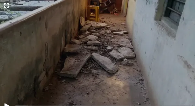 ଘର ଛାତ ପଡ଼ି ମା ଓ ଝିଅ ଗୁରୁତର, ଡାକ୍ତରଖାନାରେ ଭର୍ତ୍ତି