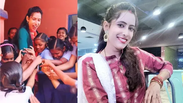 ଛାତ୍ରଛାତ୍ରୀଙ୍କ ମେଳରେ ଗୀତ ଗାଇ ନାଚି ନାଚି ପାଠ ପଢ଼ାଉଥିଲେ ଶିକ୍ଷୟିତ୍ରୀ, ଭିଡିଓ ‌ସେୟାର୍‌ କଲେ ଆଇଏଏସ୍‌