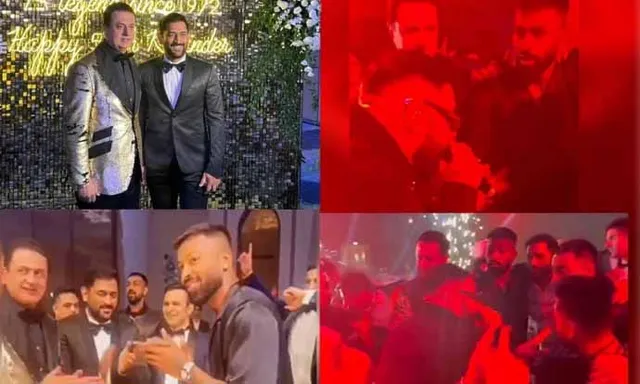 ଦୁବାଇ ପାର୍ଟି‌ରେ ଧୋନିଙ୍କ ସହ ପାଣ୍ଡ୍ୟା, କିଶନ