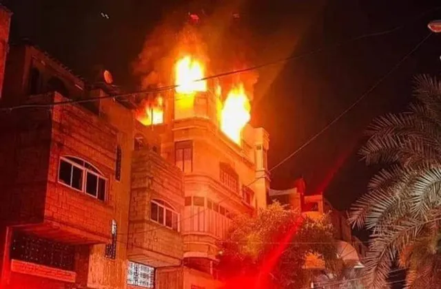 ଗାଜାର ଜାବାଲିଆ ଶରଣାର୍ଥୀ ଶିବିରରେ ଭୟାବହ ଅଗ୍ନିକାଣ୍ଡ; ୭ ପିଲାଙ୍କ ସମେତ ୨୧ ଜୀବନ୍ତ ଦଗ୍ଧ