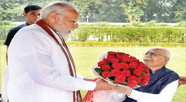 ଜନ୍ମଦିନ‌ରେ ଆଡଭାନୀଙ୍କୁ ଭେଟି ଶୁଭେଚ୍ଛା ଜଣାଇଲେ ମୋଦୀ