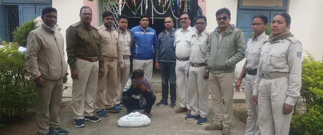 ୨ କେଜି ଗଞ୍ଜେଇ ଜବତ, ଜଣେ ଗିରଫ