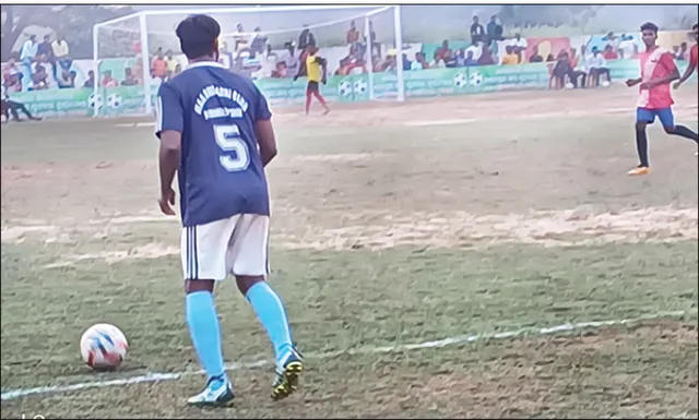 ଗଣ୍ଡରପୁର କପ୍ ଫୁଟ୍‌ବଲ: ଟାଇବ୍ରେକର୍‌ରେ ବିଡ଼ାନାସୀ ବିଜୟୀ