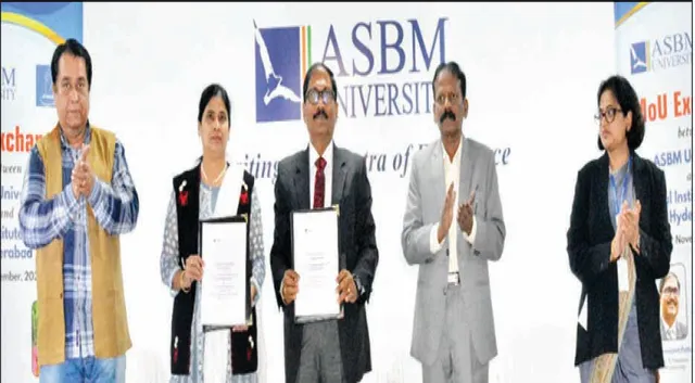 ଜାତୀୟ ଏମ୍ଏସ୍‌ଏମ୍ଇ ପ୍ରତିଷ୍ଠାନ ଓ ଏଏସ୍‌ବିଏମ୍‌ ବିଶ୍ୱବିଦ୍ୟାଳୟ ବୁଝାମଣା ସ୍ବାକ୍ଷରିତ