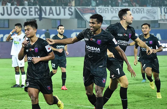 ଆଇଏସ୍‌ଏଲ୍‌ରେ ଓଏଫ୍‌ସିର କଳିଙ୍ଗ ବିଜୟ ଧାରା ଜାରି, ନର୍ଥଇଷ୍ଟକୁ ୨-୧ରେ ହରାଇଲା