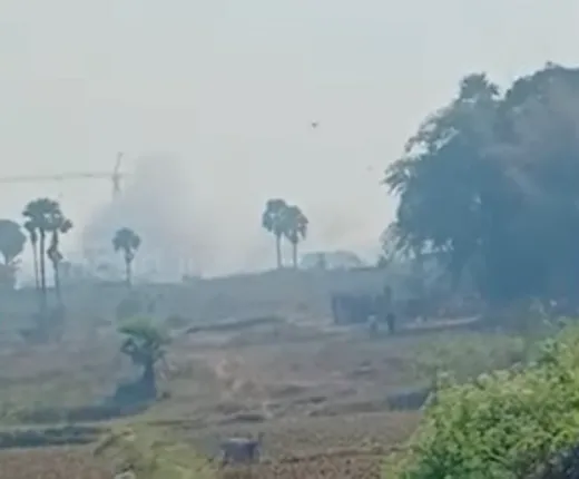 ଧରାଶାୟୀ ହେଲା ଲାନକୋ ପାୱାର ପ୍ଲାଣ୍ଟର ଚିମିନି