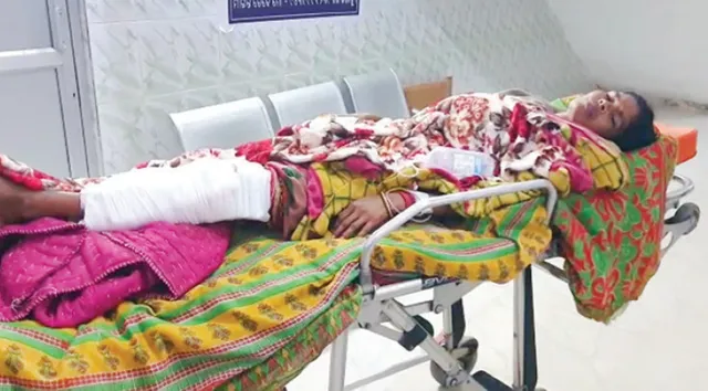 ଗୁଳିମାଡ଼ରେ ମହିଳା ଆହତ