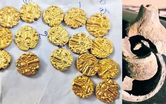 ବୋର୍‌ ପାଇପ୍‌ଲାଇନ୍‌ ଖୋଳିଲା ବେଳେ ବାହାରିଲା ୧୭ଟି ସ୍ବର୍ଣ୍ଣମୁଦ୍ରା