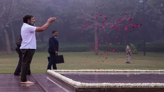 ‘ବାଜପେୟୀ’ଙ୍କ ସମାଧିସ୍ଥଳରେ ରାହୁଲଙ୍କ ଶ୍ରଦ୍ଧାଞ୍ଜଳି ଏକ ଡ୍ରାମା: ବିଜେପି