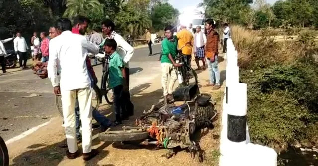 ମର୍ମନ୍ତୁଦ ସଡ଼କ ଦୁର୍ଘଟଣାରେ ୨ ବାଇକ ଆରୋହୀ ମୃତ, ୨ ଗୁରୁତର