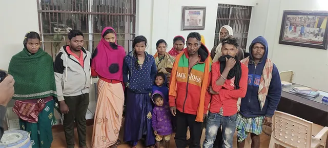 ୧୩ ଦାଦନ ଶ୍ରମିକ ଉଦ୍ଧାର, ସର୍ଦ୍ଦାର ସହ ୨ ଗିରଫ