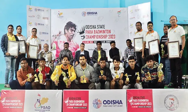 ରାଜ୍ୟ ପାରାବ୍ୟାଡ୍‌ମିଣ୍ଟନ ଉଦ୍‌ଯାପିତ