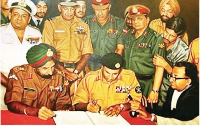 ପାକିସ୍ତାନକୁ ତାଲିବାନ ନେତାଙ୍କ ପରିହାସ: ୧୯୭୧ ଯୁଦ୍ଧରେ ଭାରତ ନିକଟରେ ଆତ୍ମସମର୍ପଣ କରୁଥିବା ଫଟୋ ଜାରି କଲା