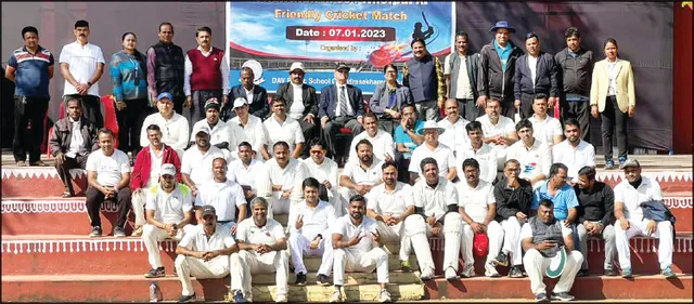 ଡିଏଭି ଚନ୍ଦ୍ରଶେଖରପୁରରେ ବନ୍ଧୁତ୍ୱପୂର୍ଣ୍ଣ କ୍ରିକେଟ୍‍