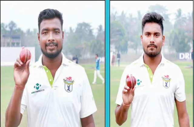 ରଣଜୀ ମୁକାବିଲା: ସୂର୍ଯ୍ୟ, ତରଣୀଙ୍କୁ ୩-୩  ୱିକେଟ୍‌