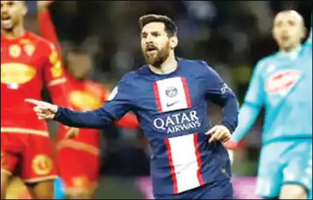 ପିଏସ୍‌ଜିକୁ ପ୍ରତ୍ୟାବର୍ତ୍ତନରେ ମେସିଙ୍କ ଗୋଲ୍‌