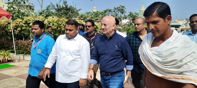 ପୁରୀ: ମହାପ୍ରଭୁଙ୍କ ଦର୍ଶନ କଲେ ଅନୁପମ ଖେର