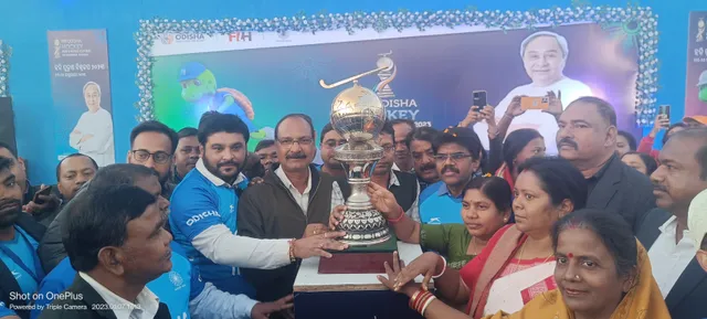 ପୁରୁଷ ହକି ବିଶ୍ୱକପକୁ ବାମନଘାଟୀରେ ସ୍ୱାଗତ