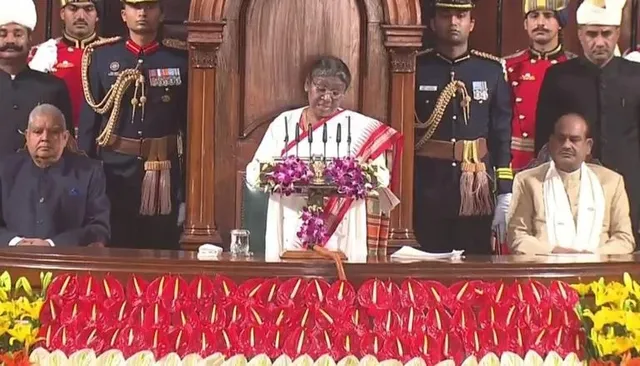 ଭାରତ ଆଜି ଏକ ନିର୍ଭୀକ ଓ ନିର୍ଣ୍ଣାୟକ ସରକାର ପାଇଛି: ରାଷ୍ଟ୍ରପତି ମୁର୍ମୁ