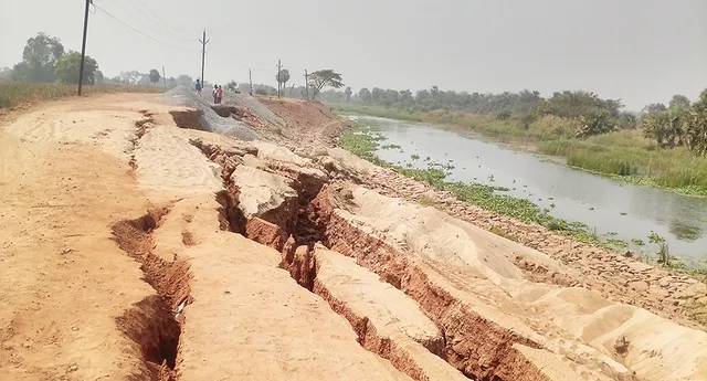 ଭୁଶୁଡ଼ିଲା ଦୟା ନଦୀବନ୍ଧ, ଲୋକେ ଆତଙ୍କିତ