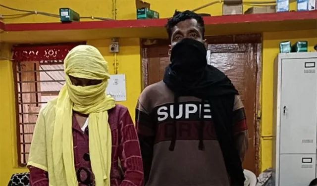 ଗଂଜେଇ ଜବତ, ୨ ଗିରଫ